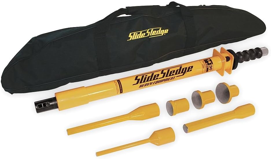 Slide Hammer Sledge, 14 Lb, 30 In, W/6 Tips Sledgehammers