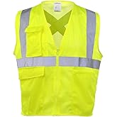 J. J. Keller & Associates, Inc. 5-pk. Type R Class 2 Safety Vest, SAFEGEAR