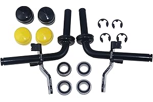 DVPARTS Steering Spindle Kit GY22251BLE GY22252BLE for John Deere LA100 LA105 LA115 LA120 LA125 LA130 LA135 LA140 LA145 LA150 LA155 LA165 LA175 D100 D110 D120 D130 D140 D150 D155 D160 D170