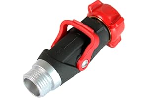 CHAPIN INTERNATIONAL Chapin 6-9479: Deluxe 1-Way Shutoff Hose Connection, Fits Standard Garden Hoses, Metal and Plastic Construction with Shut-Off Valves, Leak-Free, High Volume Water Flow for Landscaping and Outdoor Use
