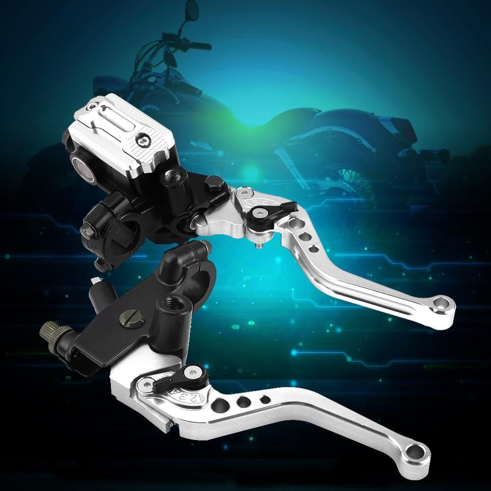 Master Cylinder Levers Pair of 7/8 Universal Motorcycle Brake & Clutch