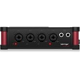Behringer Flow 4VIO I/O Expander | Includes mic stand clip, USB-C cable and power adapter for setup, mounting and power