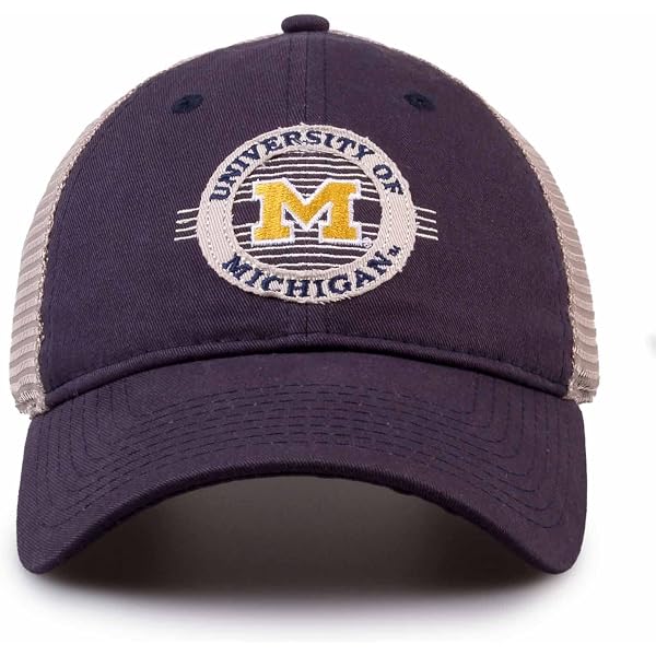 NCAA Gonzaga Bulldogs Relaxed Fit Hat - 100% Cotton Embroidered Logo Cap (Navy, Adjustable) - View #11