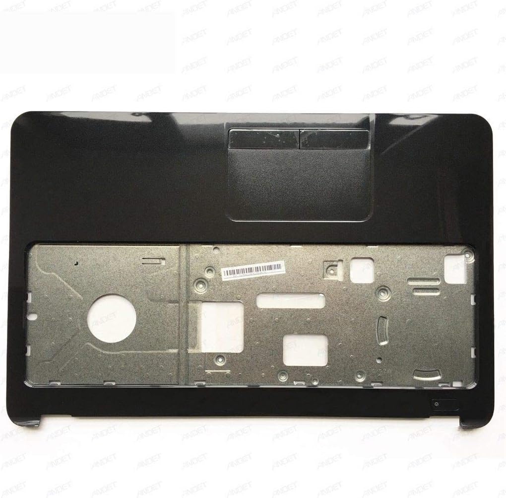 Andet Original Compatible with Replacement for HP 15-G 15-R 250 255 256 G3 Palmrest KBD Bezel Upper Cover Touchpad Black AP14D000371 768276-001 749639-001 (Black)