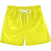 Boys Swim Trunks Summer Drawstring Toddler Swim Board Shorts Quick Dry Little Boys Bathing Suit Beach Hawaii Vacation 2T-16