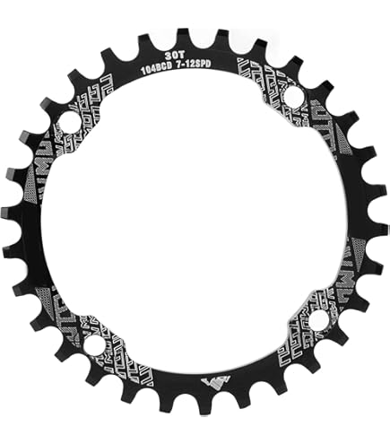 Plateaux De Chaîne Truvativ Trushift - 4 Boulons, Couleur Noir Mat - Pour Transmission VTT