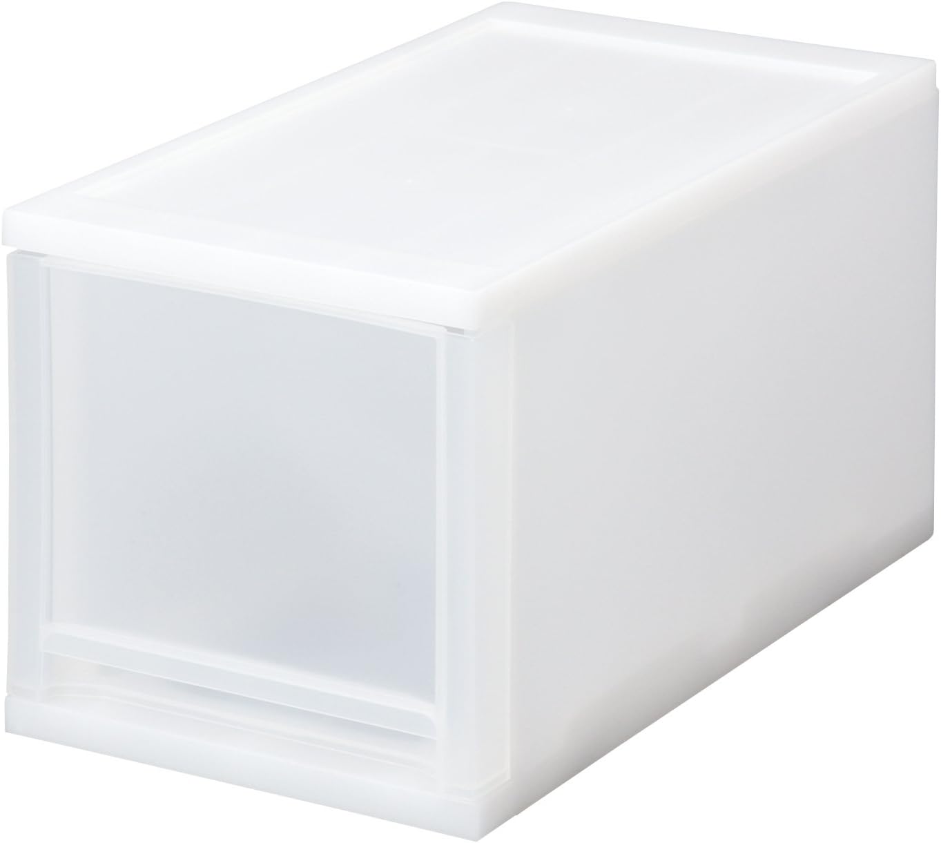 Amazon Co Jp サンコープラスチック 小物収納 ブリオ Cdケース 幅18 奥34 7 高18 5cm ホワイト ホーム キッチン