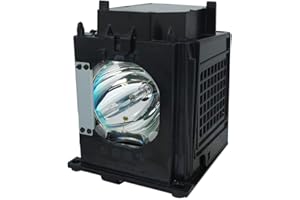 WOWSAI TV Replacement Lamp in Housing for Mitsubishi WD-52631, WD-Y57, WD-Y65 Televisions