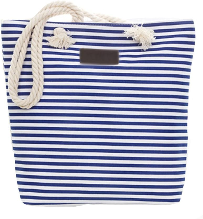 Millya UKMillya Canvas Travel Tote Bag Oversized Shoulder Bag 13.5 Inch Holiday Beach Bag Shopping Bag