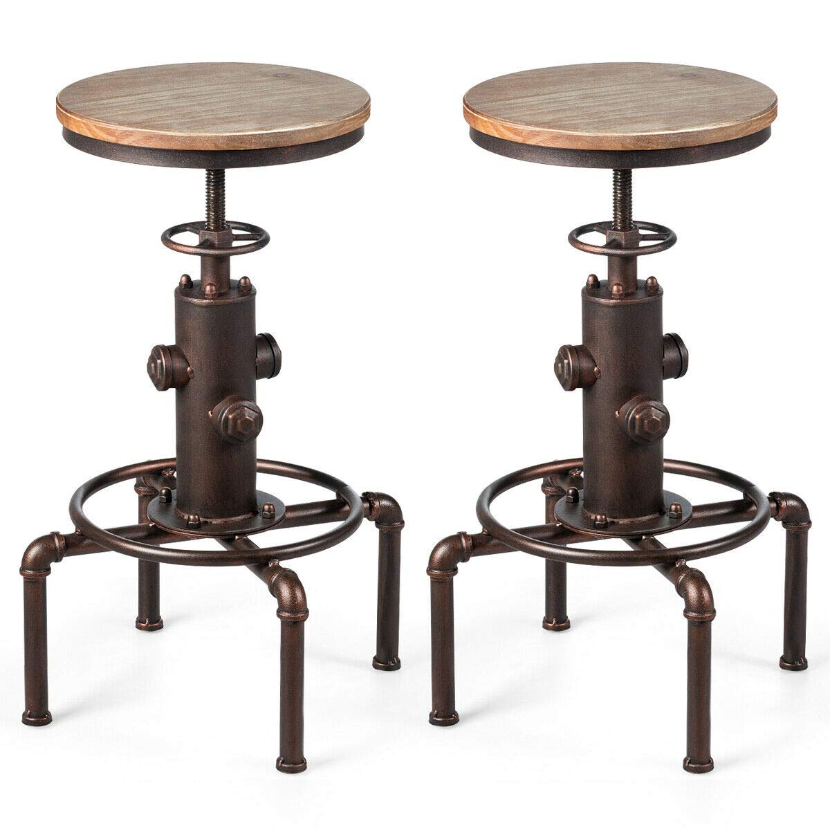 Best Adjustable Backless Bar Stool
