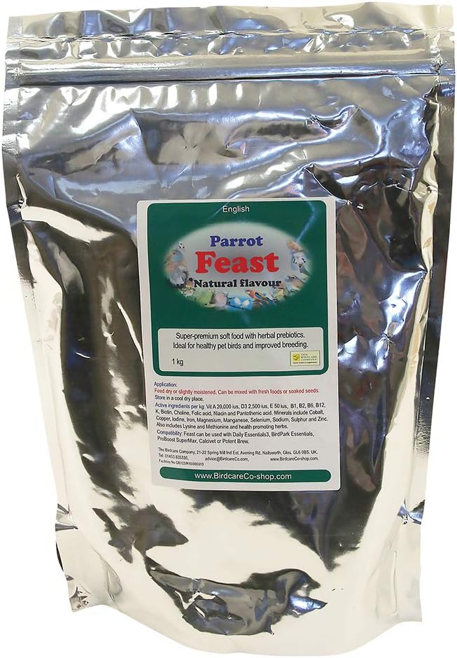 Care Bird Parrot Feast Eggfood Natural 1Kg