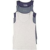 Felina Stretch Layering Womens Tank Top - Seamless Cotton Tank Top for Women, Workout Top (3-Pack)