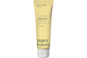 ATTITUDE Clarifying Hair Conditioner, Made in Canada, Restores Shine, Naturally Derived Ingredients, Vegan Detangler, Dermato