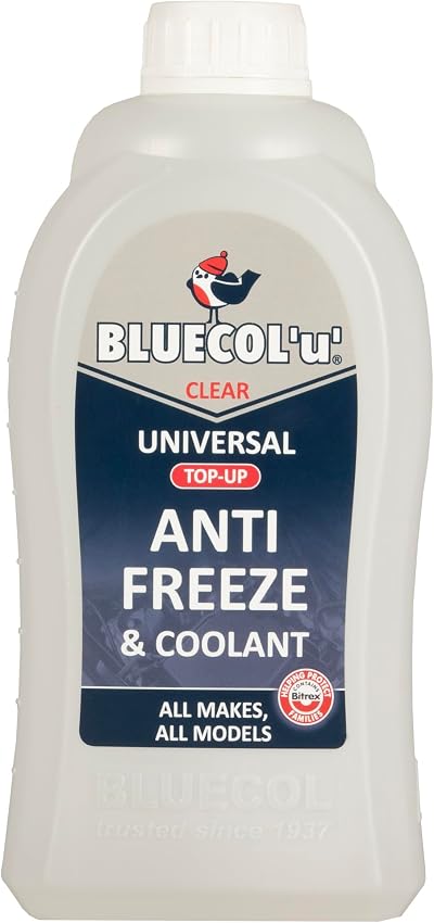 Bluecol Universal Antifreeze 1 L - Premium BS6580 2010 Approved