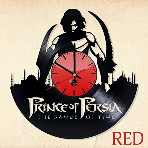 Prince of Persia Vinyl Record Wall Clock - Decorate your space with Modern Art Ideas - Best birthday unique gifts for girlfriend and boyfriend