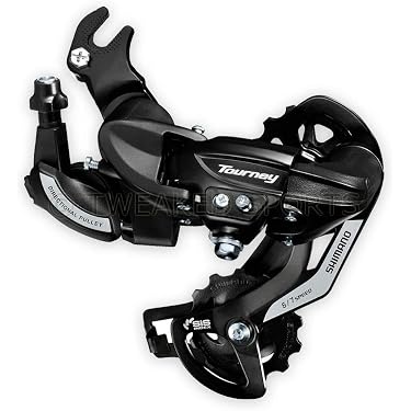 Dérailleur Arrière Vélo TX35 – Aluminium, 6/7/8 Vitesses, Montage Direct, Pour VTT Et Route