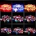 Albrillo Copper String Lights Color Changing 100 LEDs 33ft with Power Adapter, UL Listed
