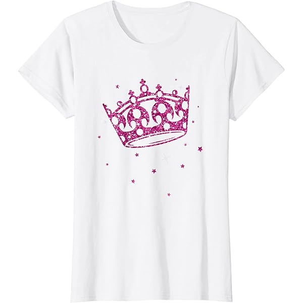 Amazon.com: Princess and queen crown with stars in pink