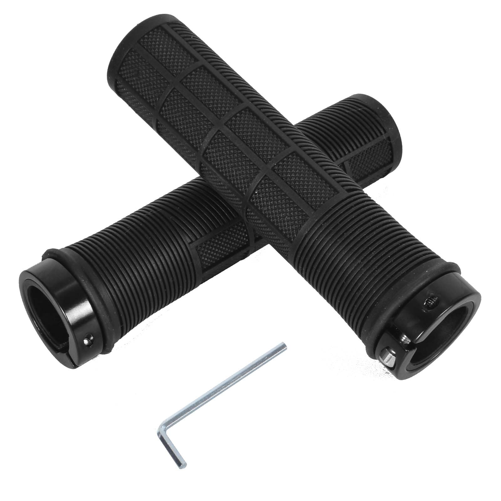 Bicycle Grips 1 Pair Bicycle Handlebar Grips Non-Slip Mountain Bike Bicycle Grips Rubber Handlebar Grip Universal MTB Grips Soft Bicycle Grips for Bicycle Mountain Bike Road Bike