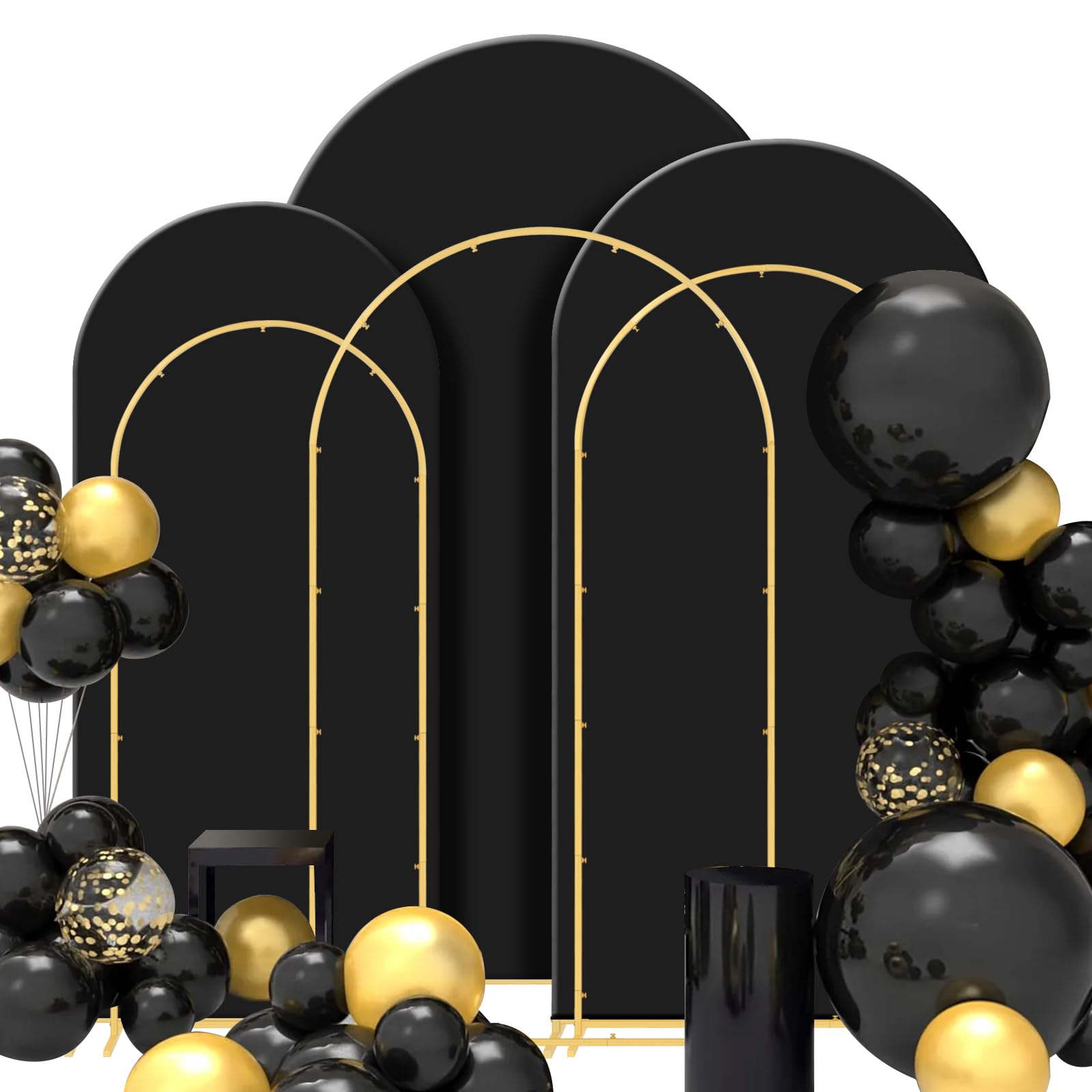 Photo 1 of  Arch Backdrop Cover-Black