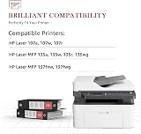 Toner Kingdom 106A Black Compatible HP W1106A Toner Cartridges for Laser 107a view 2