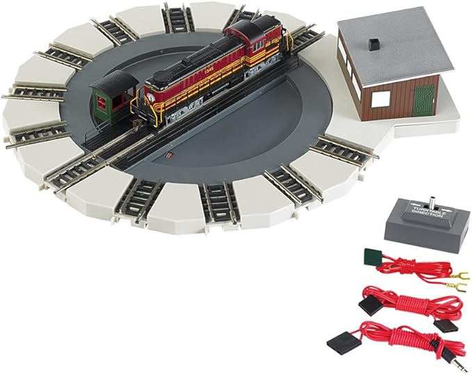 Amazon Bachmann Industries 電動ターンテーブル 列車車 Nスケール 電車 ミニカー 乗り物 ホビー