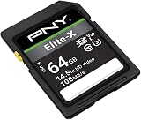 PNY Elite-X 64GB SDXC Class 10 UHS-I U3 100MB/s Card view 2