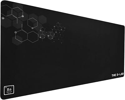 Barium Negro Alfombrilla de ratón para Juegos