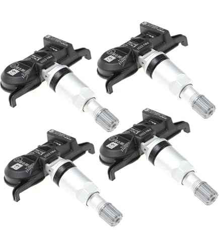 TPMS Tire Pressure Sensors 315MHz Compatible With Ford 2018-2024 Expedition 2015-2017 F-150 2017-2021 Fusion Lincoln MKC MKZ Navigator Replaces# HC3T-1A180-AB F2GZ-1A189-A GL3T-1A180-GA(4PCS