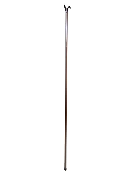 Warengreifer Bügelgreifer Aufhängestab, verchromt, Länge 151 cm