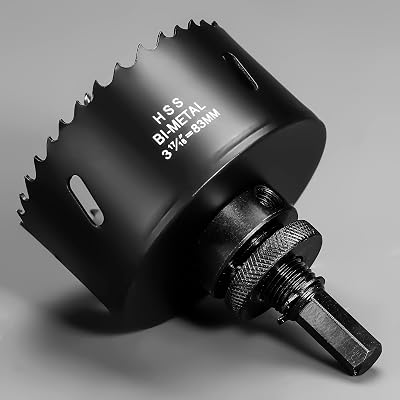 HOME COMPOSER 83mm HSS Hole Saw Bi-Metal Wood Cutter