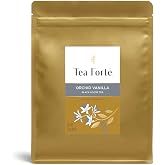Tea Forte Orchid Vanilla Loose Leaf Tea Bag | Makes 160-175 Cups, Handcrafted Loose Leaf Black Tea Blend, Resealable Bulk Bag, Premium Gift for Tea Lovers
