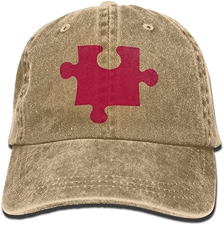 WGMHQQ Unisex Autism Puzzle Awareness Fashion Cotton Denim Cap Snapback Hats