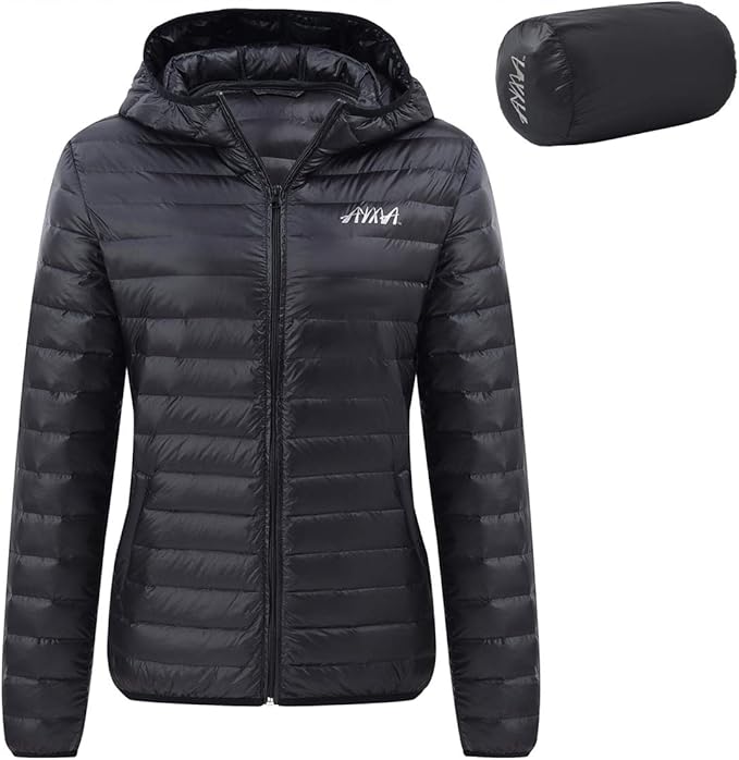 amazon women's packable down jacket