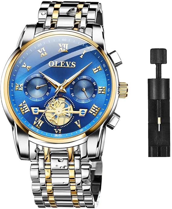 Amazon Olevs 時計 メンズ 腕時計 うで時計 男性用 ビジネス ブランド メタルバンド ステンレスバンド アナログ 表示 おしゃれ カジュアル Watch For Men メンズ腕時計 腕時計 通販