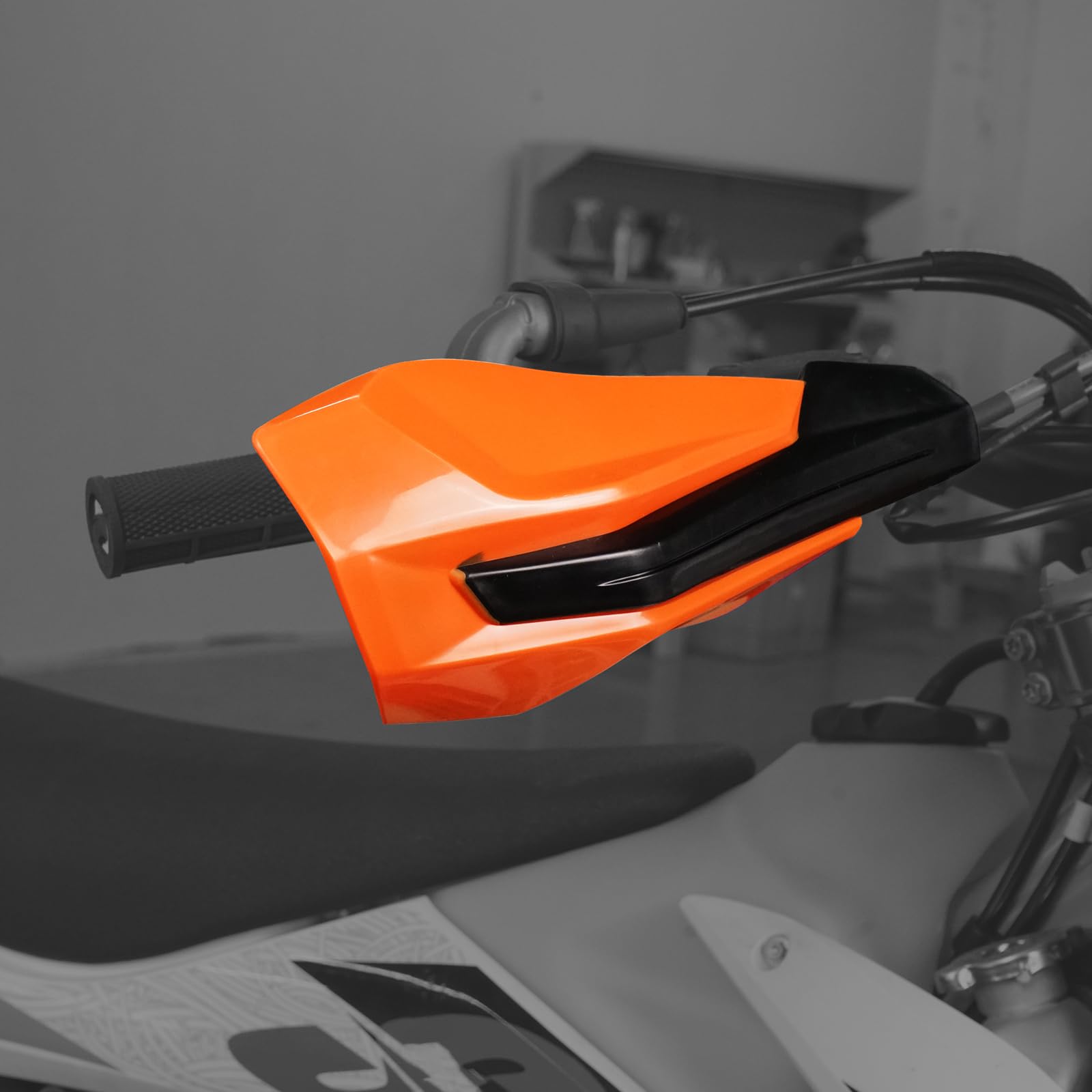 Photo 1 of NICECNC Motorcycle Handguards Brake Lever Protection Compatible with KTM 125-500 XC XCF XCW SX SXF EXC EXCF TPi 6D 2014 2015 2016 2017 2018 2019 2020 2021 2022 2023