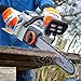 VonHaus 14 Inch 40V Max Cordless Chainsaw with Brushless Motor, Auto-Tension, Kickback Handle, 4.0Ah Lithium-Ion Battery and Charger Kit Included