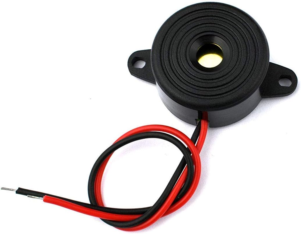 ARCELI 5PCS DC 3-24V 85dB Active Piezo Buzzer Electronic Buzzerphone Beep Tone Speaker Alarm Continous Sound 23 x 12mm - Image 4