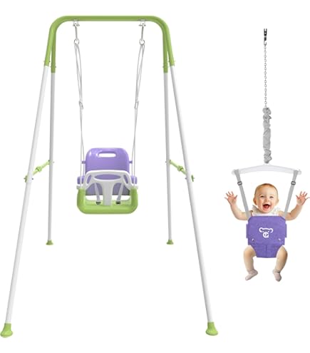 Amazon.com: Baby Swings for Infants, Portable Toddler Swing with