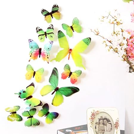 Shun Yi 3d Butterfly Stickers Home Decoration Butterfly Wall
