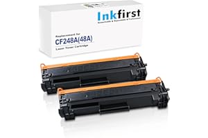 2 Inkfirst Compatible Toner Cartridges Replacement for HP CF248A 48A Laserjet Pro M15w M15a M16 MFP M28a M28w M29a M29w (Upda