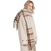Scarf for Women Winter Warm Long Shawl Large Scarves Cold Weather Thick Blanket Scarfs Colorful Plaid