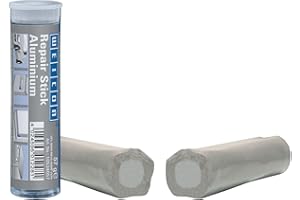 WEICON Repair Stick Aluminium | 57g (2oz) | Epoxy Resin Stick for Fast and rustproof Repairs of Metal Parts | Crack, Hole and