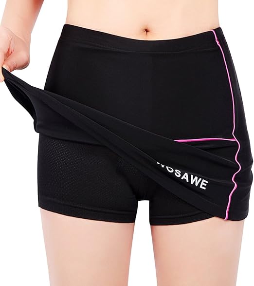 womens cycling skorts