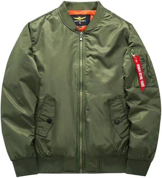 Amazon Scennek Ma 1 エムエーワンジャケット メンズ Ma 1 中綿 ミリタリフライト ジャケット M 6xl コート ジャケット 通販