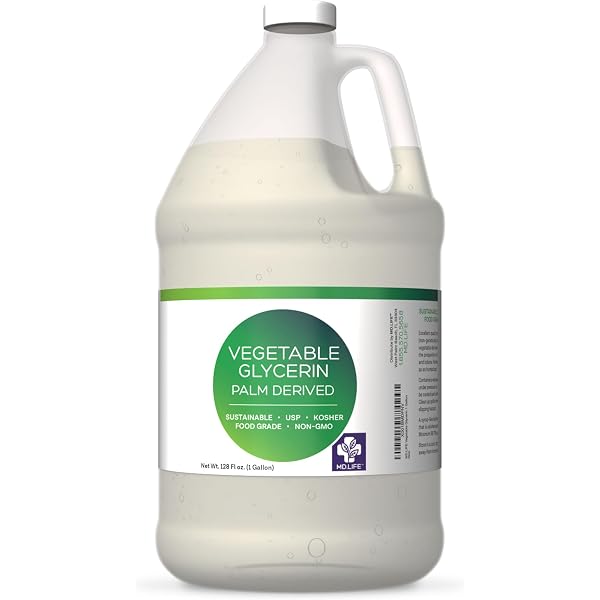 Glicerina Vegetal, Humectante Calmante, Todo Tipo De Piel`` 237 Ml (8 Oz. Líq
