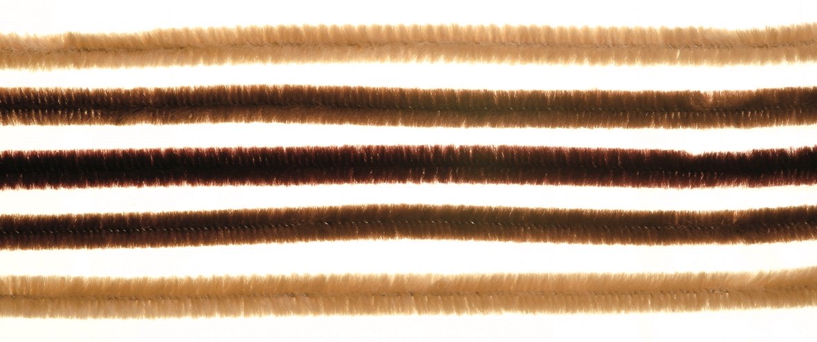 Glorex Pipe Cleaners Mix Multi 30 x 8 x 1 cm, Brown