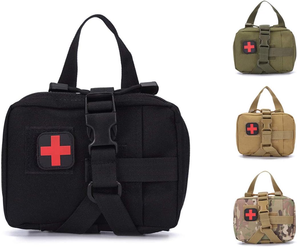 Graycell Tactical Rip Away EMT Pouch Molle IFAK Medical Kit Bag