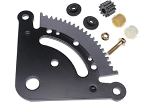 TUELETFU Steering Sector Pinion Gear Plate with Bushings for John Deere D100 D105 D110 D120 D125 D130 D140 D150 D160 D170 1GXD110E