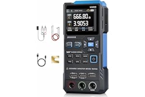 for LC1020E Digital Bridge Handheld LCR Meter with for ESR Testing, 2.8-inch Color Screen, Rechargeable Battery, 4.5-Digit Di